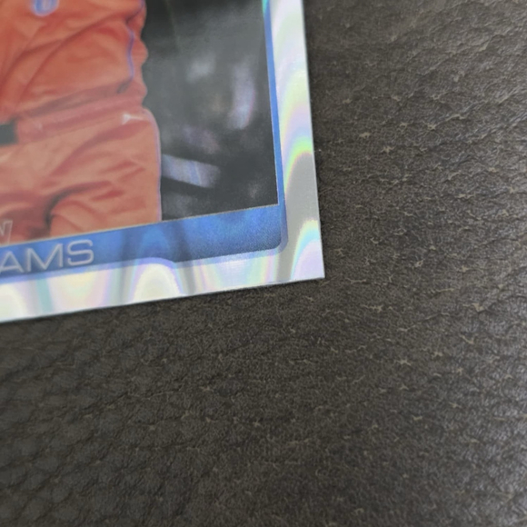 2025–26 Topps Chrome Jaylin Williams #105 Oklahoma City Thunder NM - Picture 3 of 10